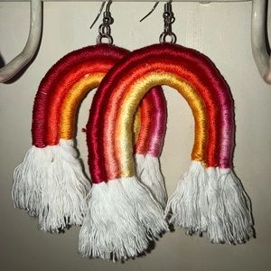 Rainbow earrings (choose your colors)